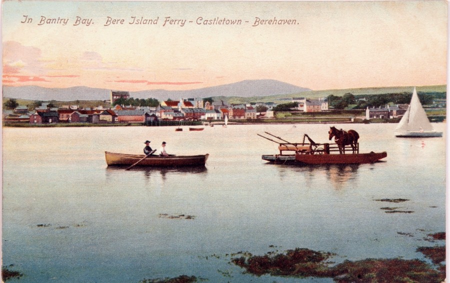 965a. Bere Island Ferry from Castletownbere, c.1900