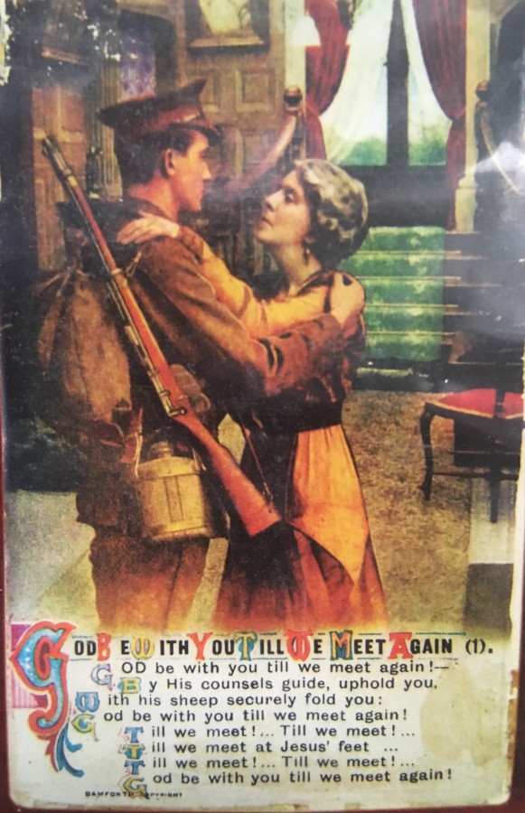 972b. First World War Postcard from A Great Sacrifice