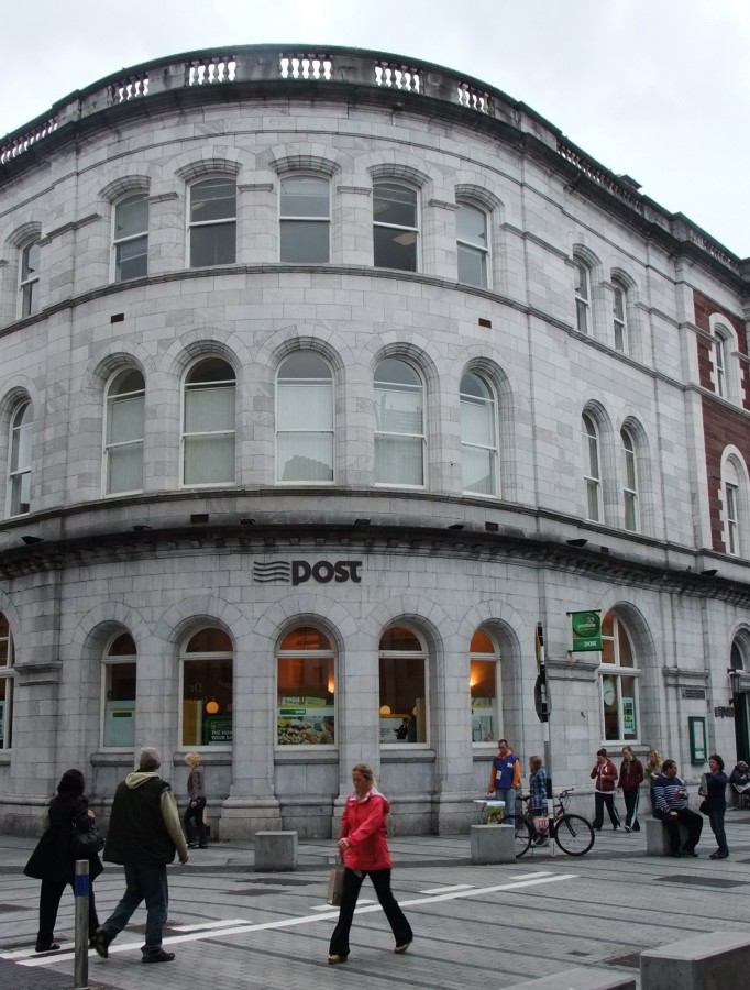 985b. Present day GPO, Oliver Plunkett Street, Cork