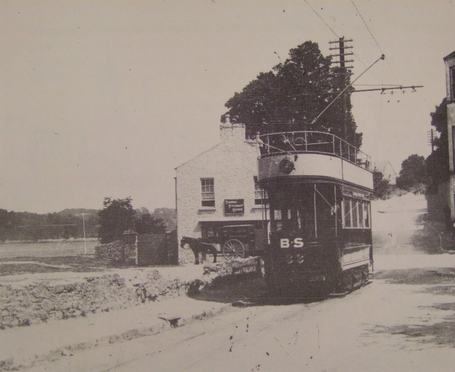 1003b. Tram at Blackrock, Cork, c.1901