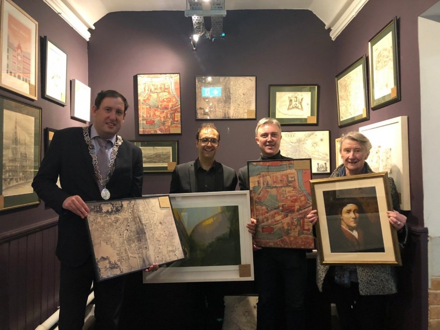 Cllr Kieran McCarthy, deputising for the Lord Mayor at the Nano Nagle Centre, 23 November 2019