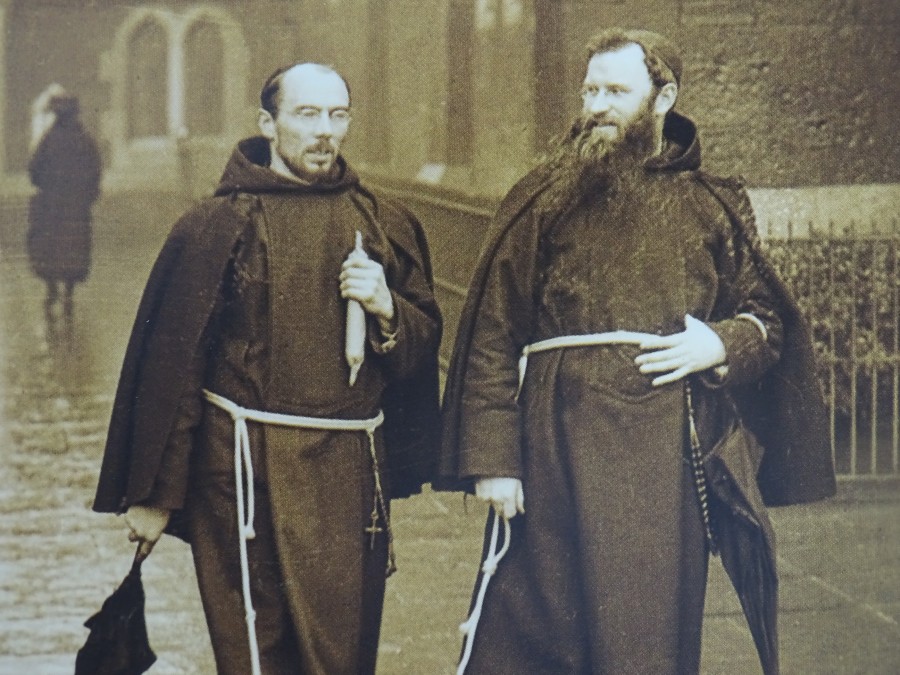 1037b. Fr Dominic O'Connor with Fr Albert Biddy c.1922