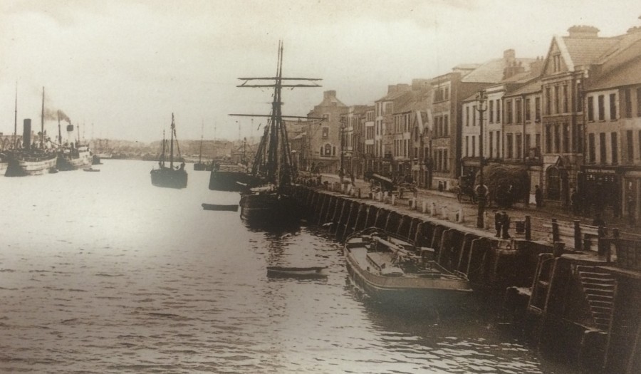 1038a. Merchant's Quay c.1900