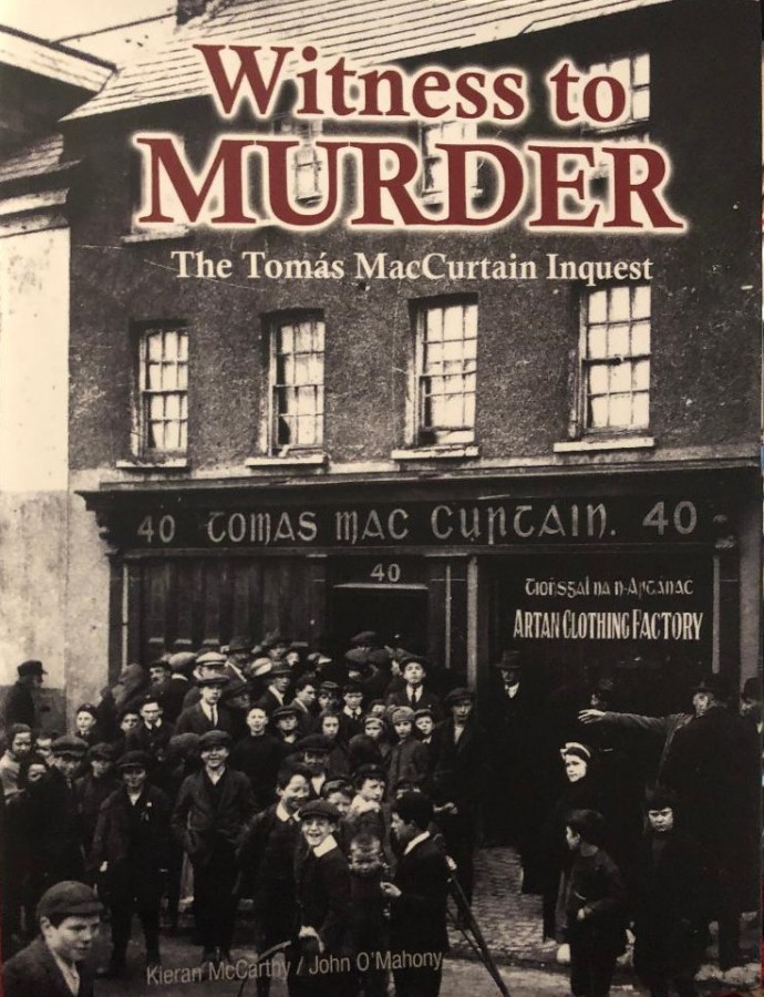 Cover of Witness to Murder by Kieran McCarthy and John O'Mahony