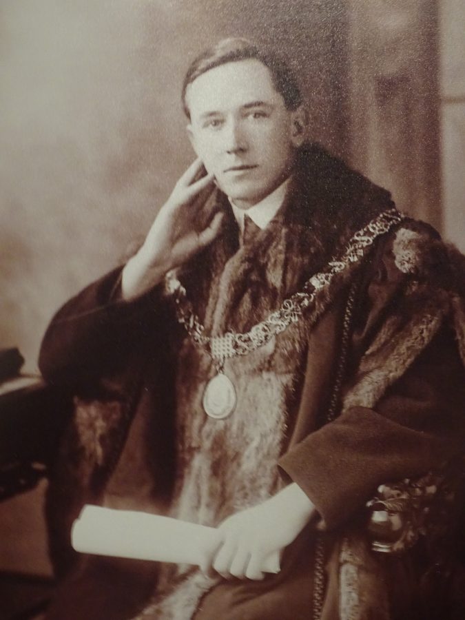 1074a. Lord Mayor of Cork Cllr Donal Óg O'Callaghan 1920 (picture: Cork City Museum) 