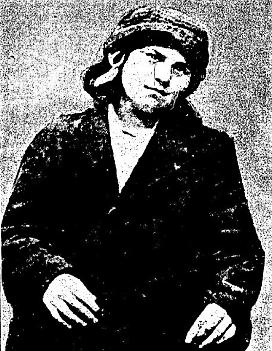 1084a. Picture of Mary Bowles from non-recorded photographer, January 1921 (source: Cork Examiner). 