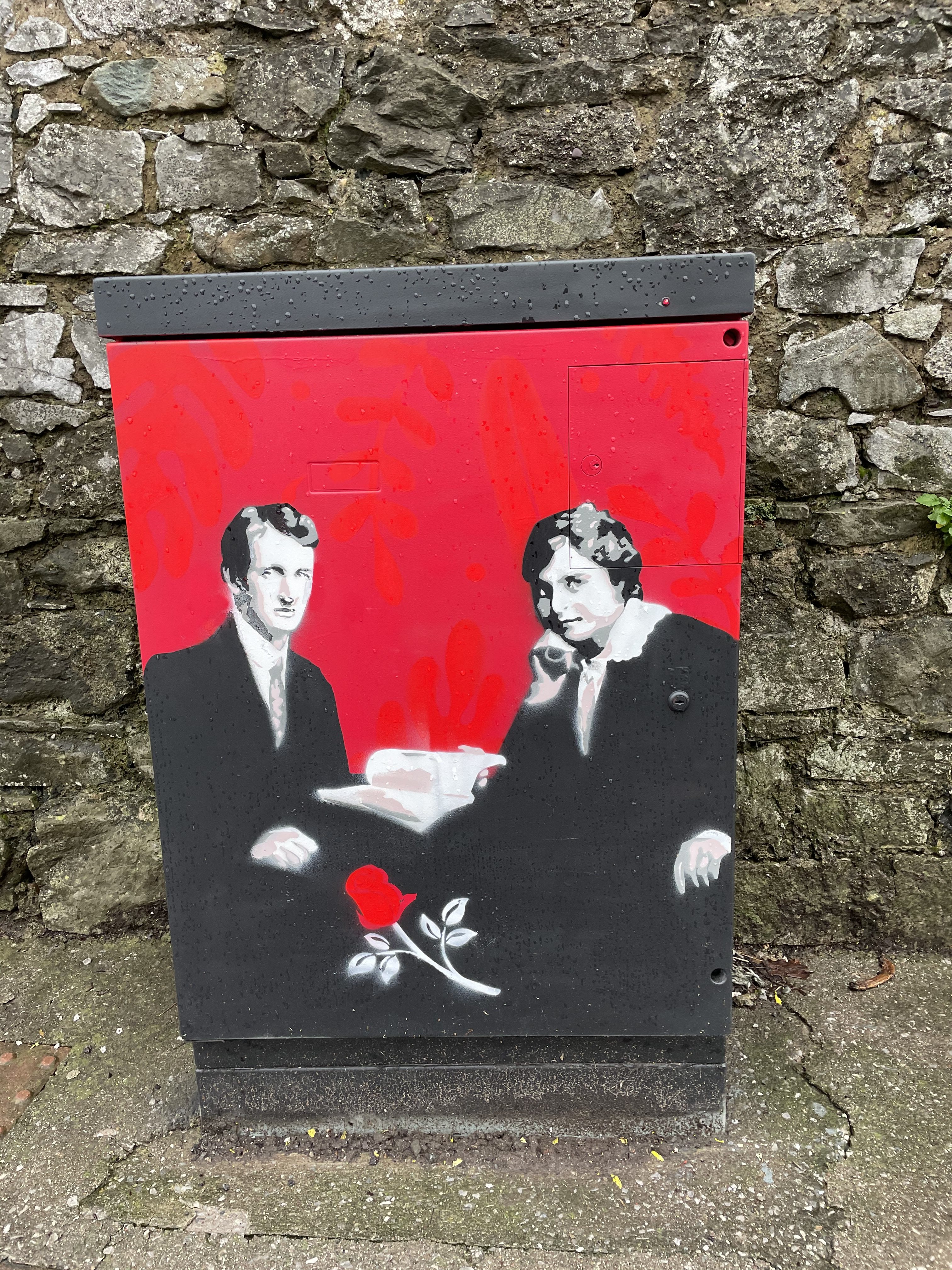 Terence and Muriel MacSwiney by Kevin O'Brien Commissioned by Cllr Kieran McCarthy