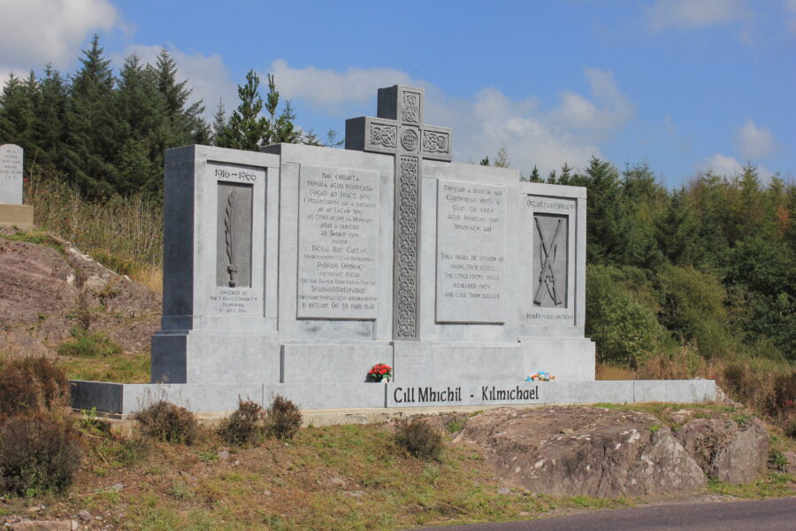 1076c. Kilmichael Ambush Memorial, County Cork, present day (picture: Kieran McCarthy). 