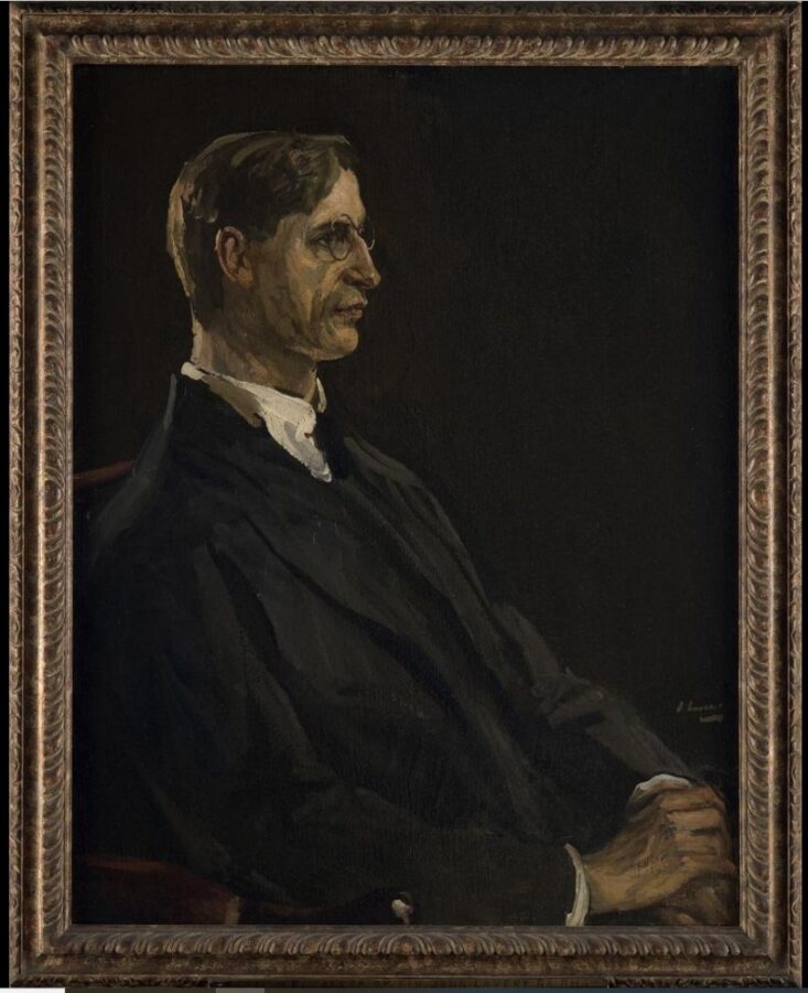 1154a. Éamon de Valera in London, July 1921, by John Lavery (source: The Hugh Lane Gallery).