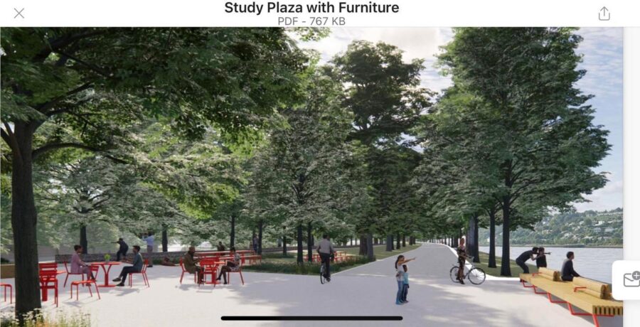 Marina Promenade Project, 23 June 2022 (image: Cork City Council)