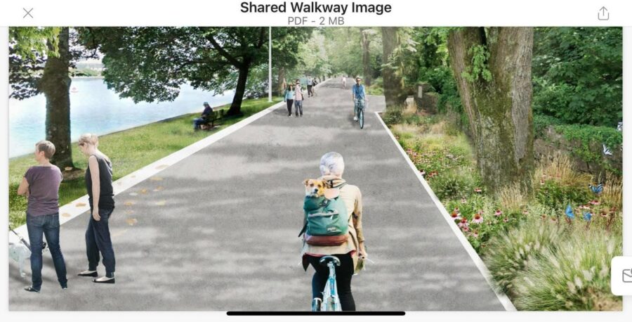 Marina Promenade Project, 23 June 2022 (image: Cork City Council)