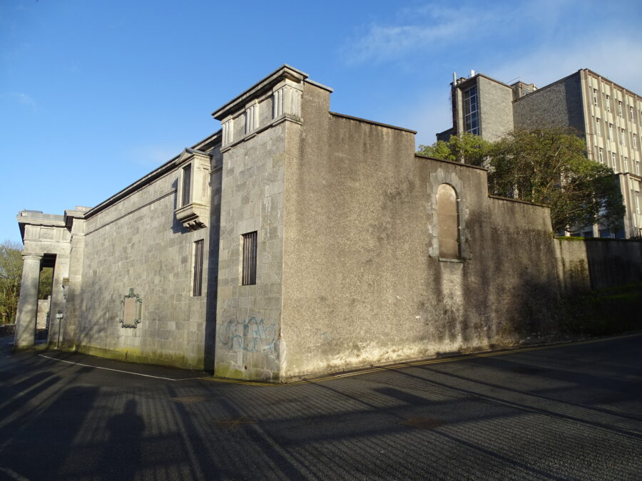 1171a. Remnants of Cork County Gaol, off Western Road, Cork, present day (picture: Kieran McCarthy).