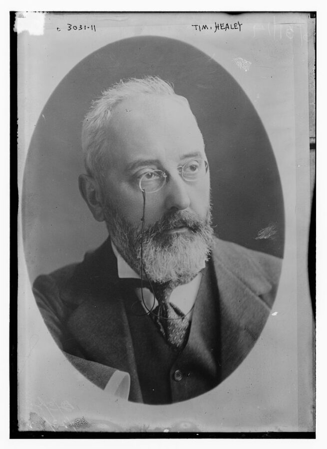 1180a. Tim Healy, First Governor General of the Irish Free State, 1922 (picture: Library of Congress, USA).