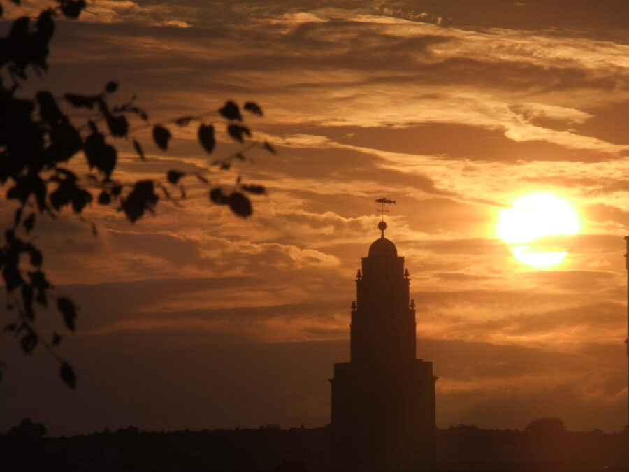 Sunset at St Anne's Church, Shandon, present day (picture: Kieran McCarthy)