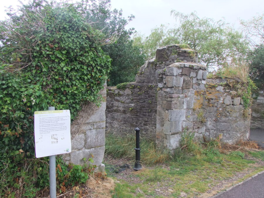 Former boat house within Lakelands estate, present day (picture: Kieran McCarthy)