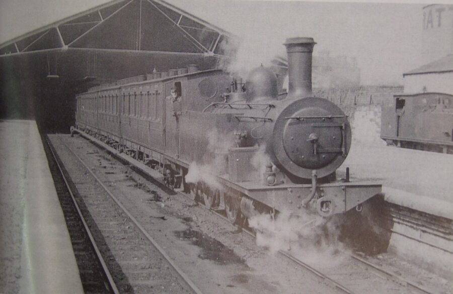 1242a. Cork Terminus at Albert Road, for Cork Blackrock and Passage Railway Line c.1925 (source: Cork City Library).
