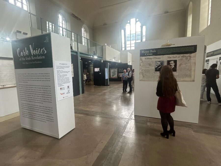 1266a. View of new exhibition called “Cork Voices of the Irish Revolution” at St Peter’s Church, North Main Street (picture: Kieran McCarthy).