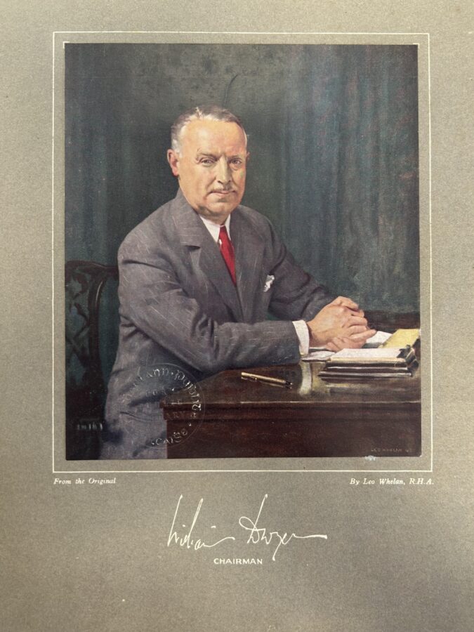 1275a. Portrait of William Dwyer, circa 1943 (source: Cork City Library).