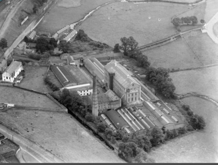 1277a. Sunbeam Knitwear Ltd, Cork, Cork, Ireland, 1933; Oblique aerial photograph taken facing south (source: Britain From Above, Reference number: XPW042276 Ireland)