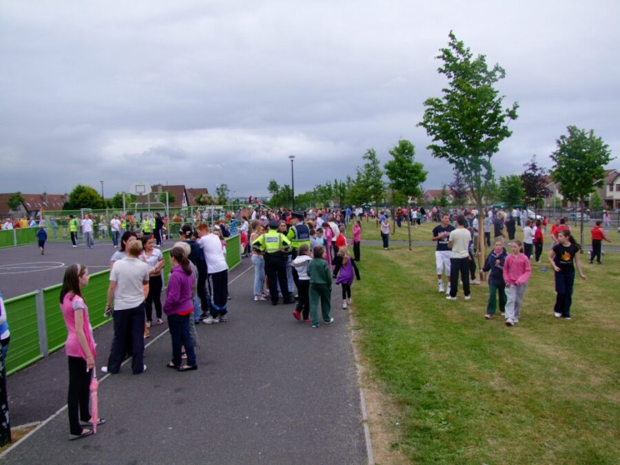 Summer activities at Loughmahon Park, present day (picture: Kieran McCarthy) 