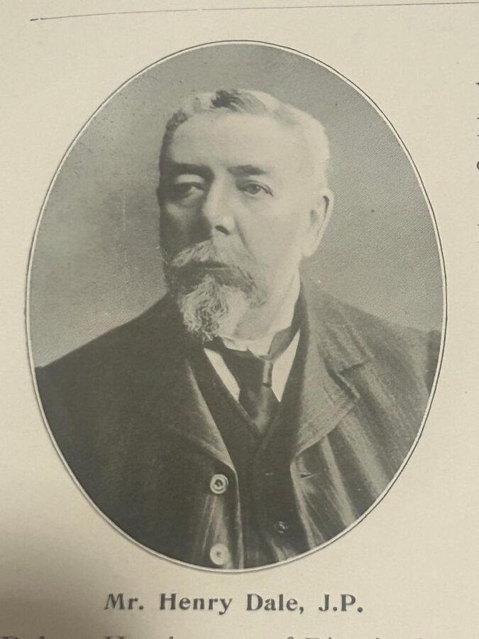 1292a. Portrait of Henry Dale from Contemporary biographies edited by W T Pike (1911) (source: Cork City Library).