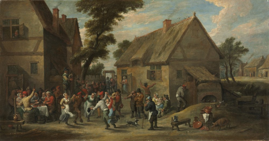 David Tenier's A Village Festival (source: Google Commons)